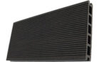 Composite Black decking grooved effect Composite Black decking grooved effect