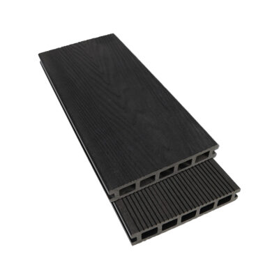 Black composite decking double sided Black composite decking double sided